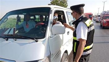 الداخلية تضبط 145 ألفا و 318 مخالفة مرورية فى 24 ساعة