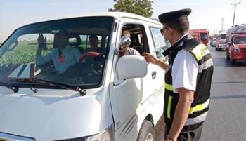 الداخلية تضبط 145 ألفا و 318 مخالفة مرورية فى 24 ساعة