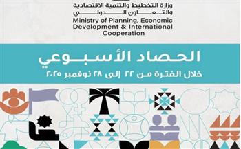   الحصاد الأسبوعي لوزارة التخطيط والتنمية الاقتصادية والتعاون الدولي