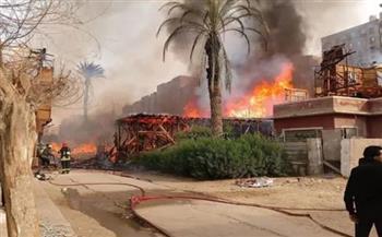   النيابة تندب المعمل الجنائي وتفحص كاميرات حريق لوكيشن تصوير باستوديو مصر