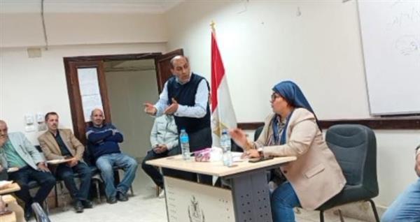 تفاصيل اجتماع وكيل تموين القليوبية بمديري الإدارات ورؤساء الأقسام