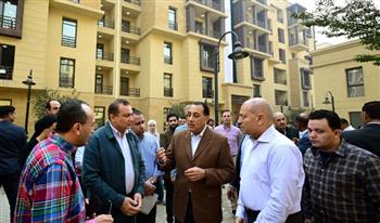   رئيس الوزراء يتفقد " مشروع روضة السيدة 2 " للسكن البديل بمنطقة الطيبي بالسيدة زينب