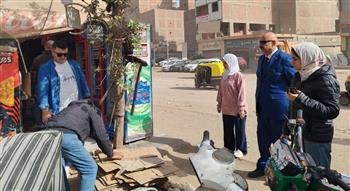 نائب محافظ القليوبية تقود حملة لرفع الإشغالات والتعديات بشرق شبرا
