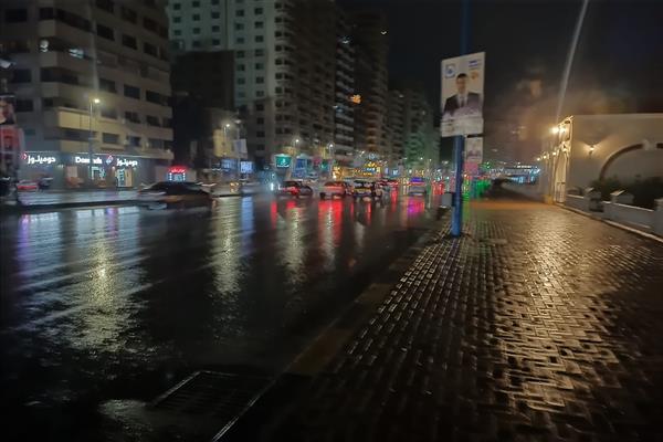 أمطار رعدية تضرب الإسكندرية