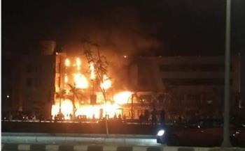 السيطرة على حريق فى مول شهير بالعبور