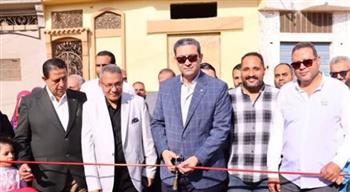   محافظ دمياط يفتتح محطة الصرف الصحي الرئيسية بشط جريبة 