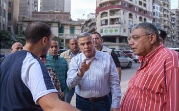 محافظ الإسكندرية يتابع معدلات تنفيذ  المرحلة الثانية من مشروع طريق الحرية