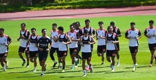 تشكيلة الزمالك جاهزة ومستمرة في التدريبات لمواجهة بيراميدز
