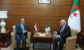   وزير الخارجية يلتقي نظيره الجزائري لبحث العلاقات الثنائية بين البلدين