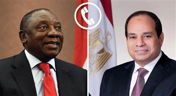   الرئيس السيسي ونظيره الجنوب إفريقي يؤكدان عمق العلاقات بين البلدين
