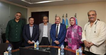   صرف الاسكندرية تكرم اللواء مهندس محمود نافع وتستقبل المهندس "سامي يوسف قنديل"
