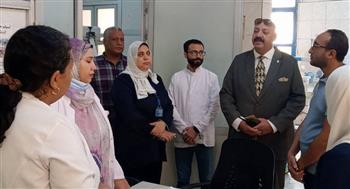   رئيس حي شرق يتابع المنظومة الطبية في بهتيم ويحل مشكلة المصاعد
