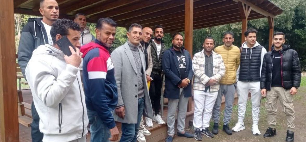 إقبال المصريين على التصويت بسفارة روما