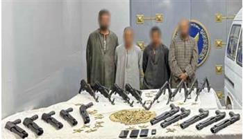   ضبط تجار مخدرات وسلاح ومصرع عنصرين بالقليوبية