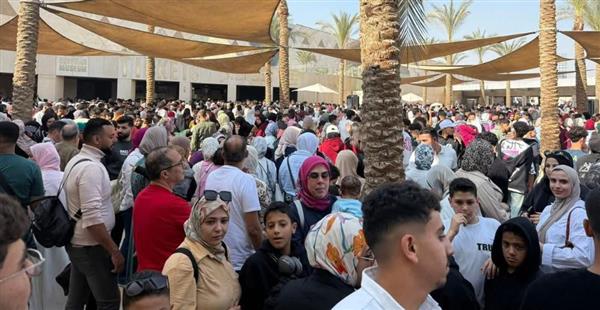 بعد تسجيل أكبر عدد زيارات للمتحف الكبير اليوم ..تنظيم جديد لحجز التذاكر