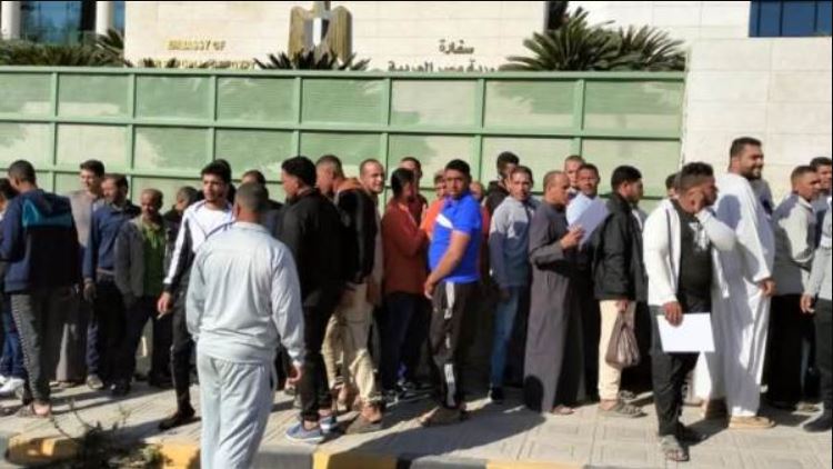 بدء تصويت أبناء الجالية المصرية بالأردن في اليوم الثاني من انتخابات مجلس النواب