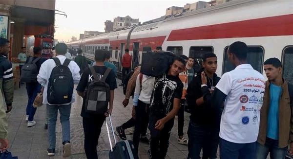 سكك حديد مصر تشارك في الحملة القومية لتعزيز المشاركة السياسية