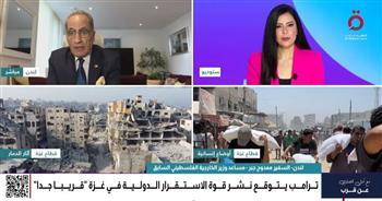السفير ممدوح جبر: مصر ستضمن العمق الأمني لغزة