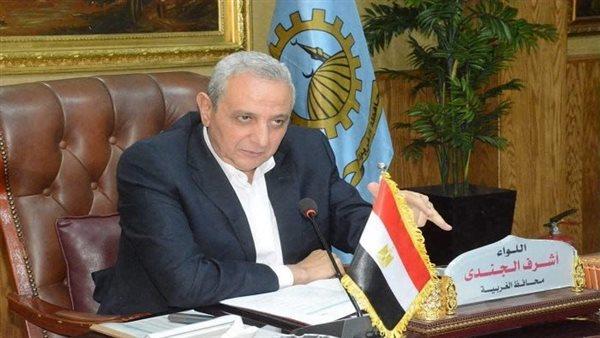 محافظ الغربية يتابع مشروع رصف وتغطية مصرف الزهار