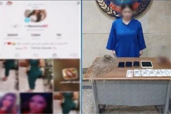 حجز البلوجر «نسرين حجازي» بتهمة نشر مقاطع خادشة للحياء