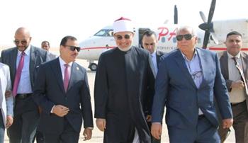   محافظ الوادي الجديد يستقبل مفتي الجمهورية