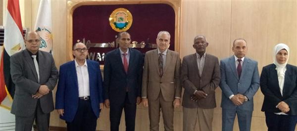 انعقاد لجنة اختيار القيادات بجامعة أسوان لاختيار عميد كلية تكنولوجيا المصايد والأسماك