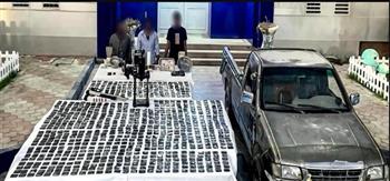   ضبط عناصر بؤر إجرامية من جالبى ومتجرى المواد المخدرة بنطاق عدد من المحافظات