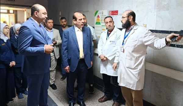 نائب وزير الصحة يتفقد مستشفى شبرا العام ويوجه بسرعة إصلاح الأجهزة المعطلة خلال أسبوعين