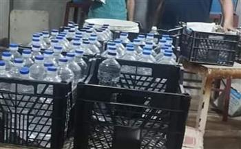 ضبط 11440 زجاجة خل منتهية الصلاحية في مصنع مرخص بكفرالشيخ