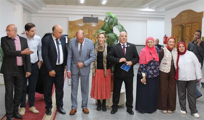 وفد من منظمة العمل الدولية يزور المركز القومي للسلامة المهنية