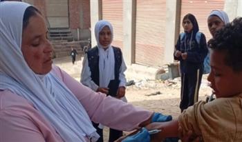   أسوان تطعم 509 آلاف طفل ضد الحصبة والحصبة الألمانية