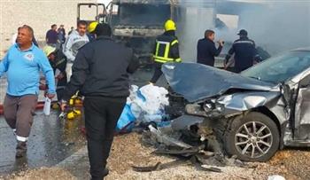   الدقهلية.. حادث داخل أجا ينتهي بإصابة ثلاثة شبان