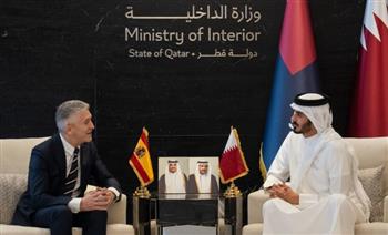   وزير الداخلية القطري يبحث مع نظيره الإسباني سبل تعزيز التعاون المشترك