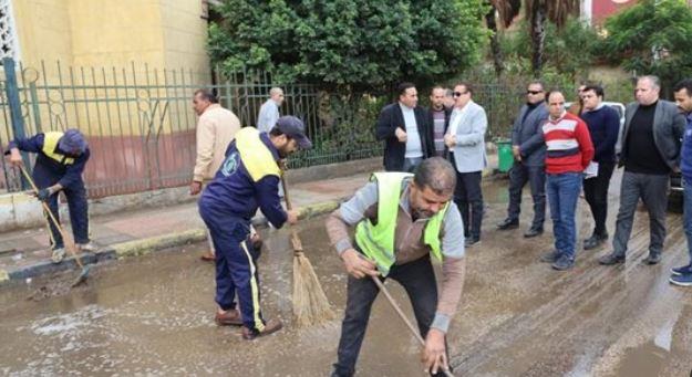محافظ المنوفية يوجه برفع درجة الاستعداد والدفع بفرق الطوارىء لرفع تجمعات الأمطار