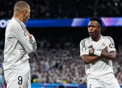 التشكيل الرسمي لموقعة ريال مدريد ومان سيتي في دوري الأبطال