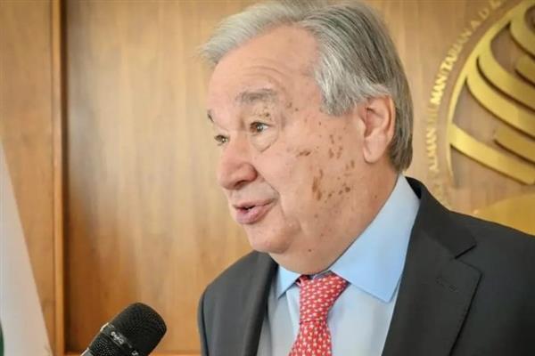 الأمين العام للأمم المتحدة: مركز الملك سلمان للإغاثة يُعد نموذجًا بارزًا على الكفاءة