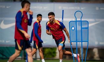 برشلونة يعود للتدريبات استعداداً لمباراة أوساسونا في الدوري