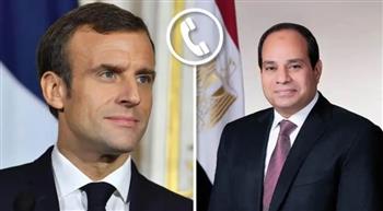  اتصال رئاسي مصري–فرنسي لبحث الملفات المشتركة