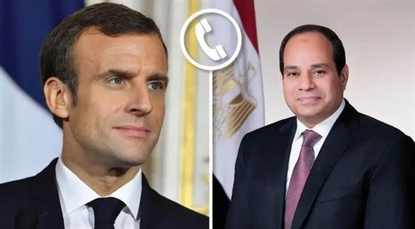اتصال رئاسي مصري–فرنسي لبحث الملفات المشتركة