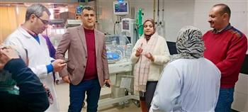   مدير التأمين الصحي بالقليوبية تتابع انتظام وكفاءة الخدمات الطبية بمستشفى النيل