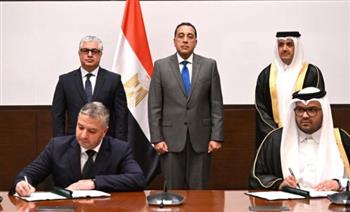   مدبولي يشهد توقيع عقد مشروع "المانع" القطرية لإنتاج وقود الطائرات بالسخنة 