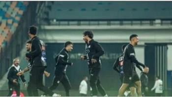   منتخب مصر يخوض تدريبه استعدادا لمواجهة نيجيريا وديا