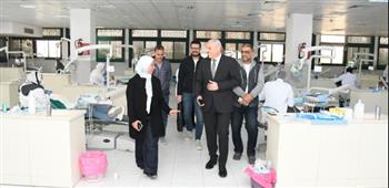   رئيس جامعة قناة السويس يتفقد مستشفى طب الأسنان لمتابعة جاهزيته للاعتماد
