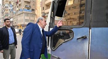   محافظ الغربية يتابع حركة المواصلات بطنطا ميدانيًا