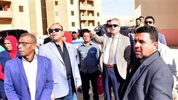   محافظ الأقصر يتفقد المرحلة الثانية من إسكان الطود الاجتماعي