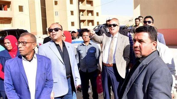 محافظ الأقصر يتفقد المرحلة الثانية من إسكان الطود الاجتماعي