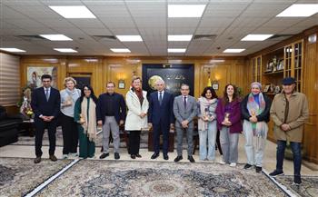   جامعة المنيا تستقبل رئيسة بعثة الاتحاد الأوروبي لدى مصر لتعزيز التعاون الأكاديمي 