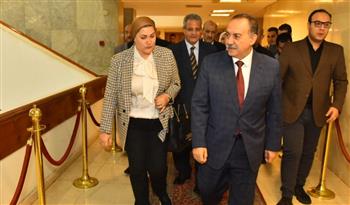   محافظ أسيوط يستقبل رئيسة المجلس القومي للطفولة والامومة
