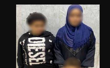  ضبط سيدة تستخدم أطفالها فى التسول بالقاهرة