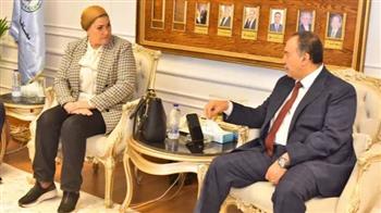   محافظ أسيوط يستقبل رئيس المجلس القومي للأمومة والطفولة